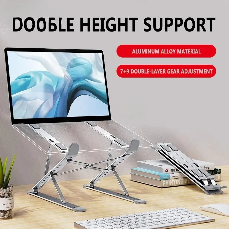 NEW N8 N3 Adjustable Laptop Stand Aluminum for Macbook Tablet Notebook Stand Table Cooling Pad Foldable Laptop Holder