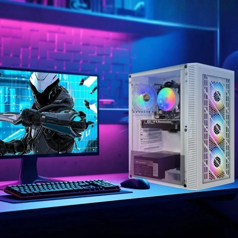 Computadora de sobremesa para PC gaming, GeForce GTX 1660 Super 6G, Core I7 8th hasta 4,1 GHz, 16G DDR4, 1T SSD, WiFi 6 y BT