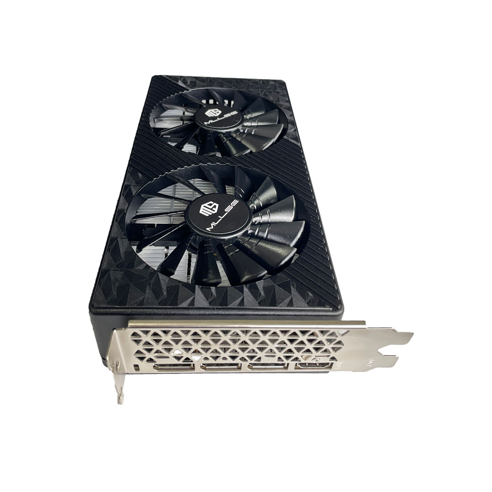 Placa gráfica MLLSE AMD RX 580 8GB Placa De Video Gaming GDDR5 256Bit 6Pin PCI-E 3.0 × 16 Radeon GPU Placa de vídeo para jogos de computador