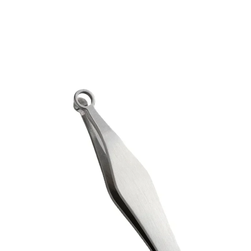 1 pz pinzette universali per tagliare i peli del naso in acciaio inossidabile sopracciglio naso taglio dei capelli manicure rifinitura del viso forbici per trucco trimmer