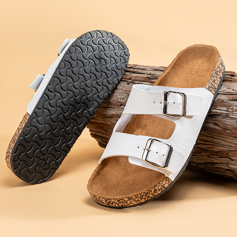 Klassische Unisex-Hausschuhe für Männer bequeme Sommer-Korks chuhe für Herren Outdoor-Sandalen plus Größe 36-46