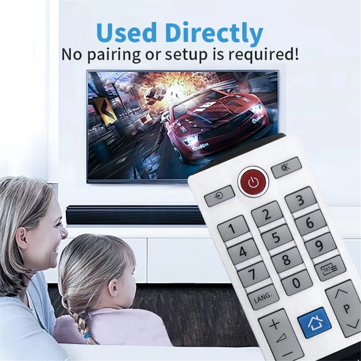 BABQ Replace CT-8567 CT8567 Remote Control for Toshiba CT8538 LCD LED TV Remote Controller