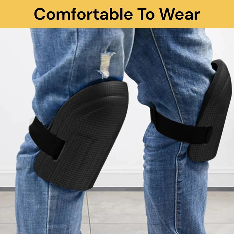 Knee Protection Pad EVA Foam Tile Mud Workers Knee Paste Waterproof Non-slip Ergonomic Knee Pads for Floor/Brick/Garden Work