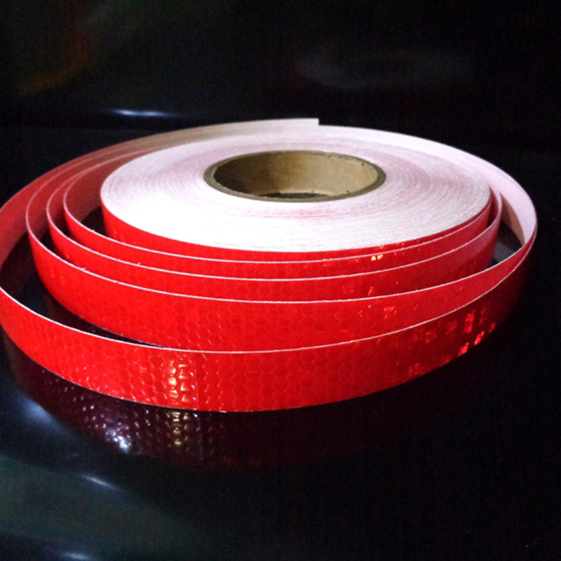 2.5cmx5m Bicycle reflective Tape Waterproof Safety Warning Sticker White Red Yellow Fluorescent Green Blue Reflectors For Things