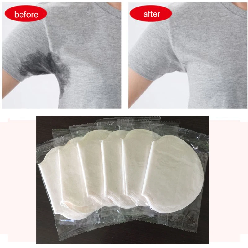 5/10/20/30/50/100 Stuks Onderarm Jurk Kleding Oksel Zorg Zweet Geur Transpiratie pad Schild Absorberende Deodorant Pads