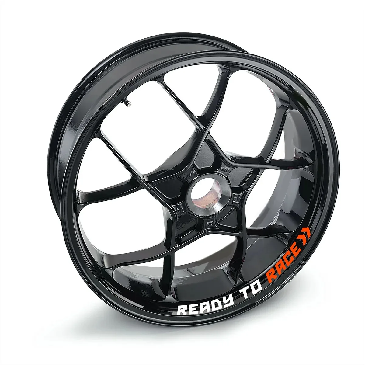 Pegatinas reflectantes para rueda de motocicleta, calcomanías para cubo para KTM Ready To Race R2R Super Adventure Duke 690 790 890 Rc1290 390 1190 Rc8