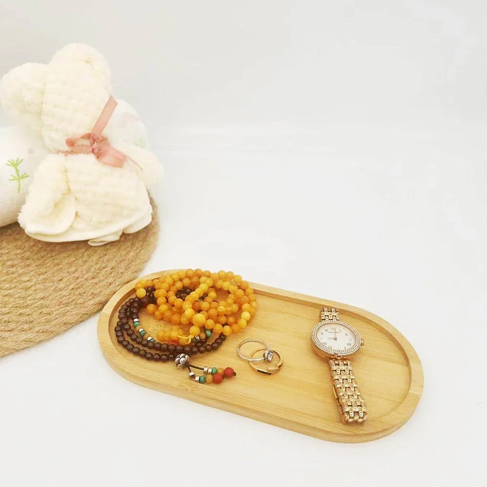 Multi Bambus Tablett Holz Untertasse Blumentopf Tablett Tasse Pad Untersetzer Platte für Küche Dekorative Platte Kreative Untersetzer Kaffeetasse Matte