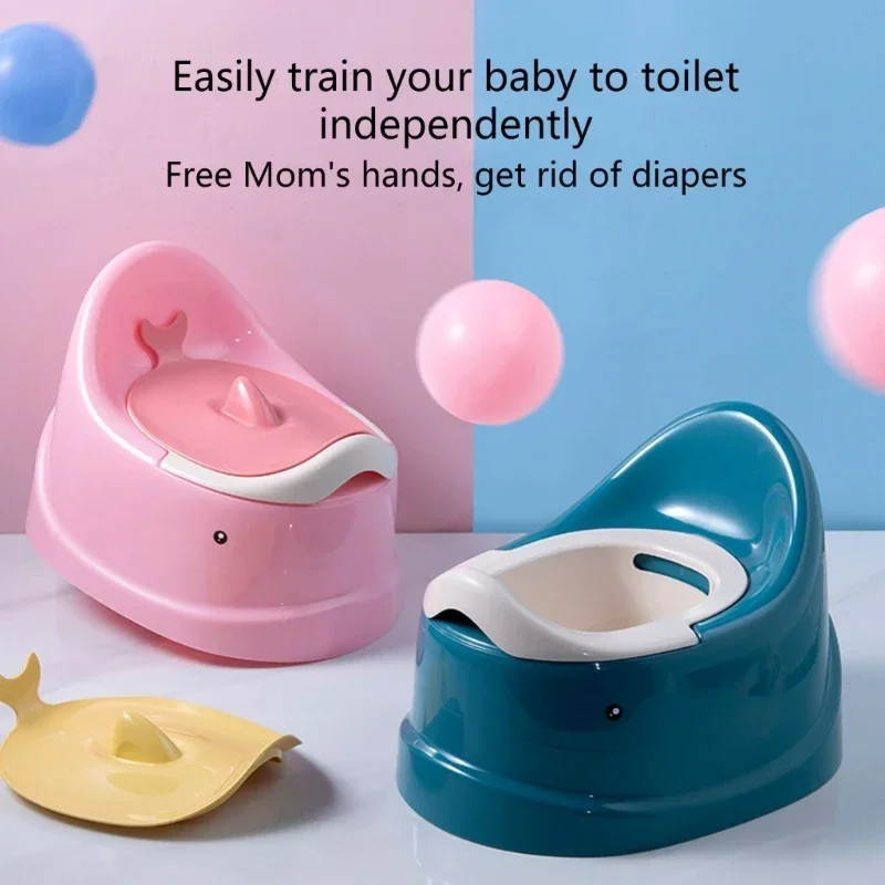 Portable Potty Trainer para criança, WC de treinamento para viagens, estável e seguro, Oval Bottom Design, Potty antiderrapante para bebê