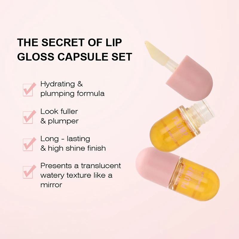 Aceite voluminizador de labios de larga duración, suero potenciador de volumen instantáneo, brillo de labios de colágeno, aumento de volumen cosmético Sexy