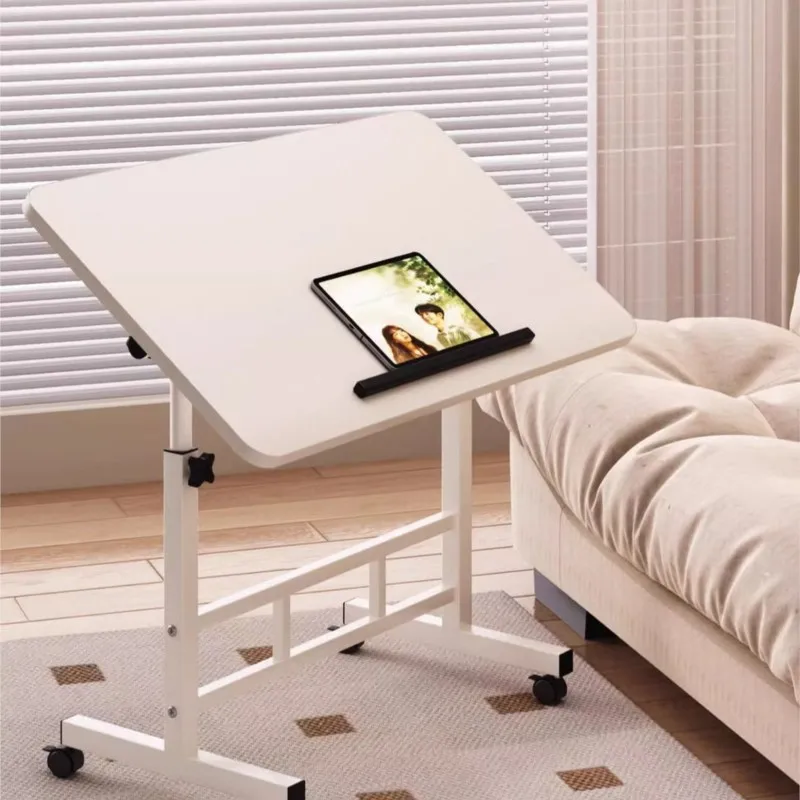 Mesa de cabeceira portátil altura ajustável mesa de computador simples estudante quarto dormitório estudo em casa e mesa pequena simples