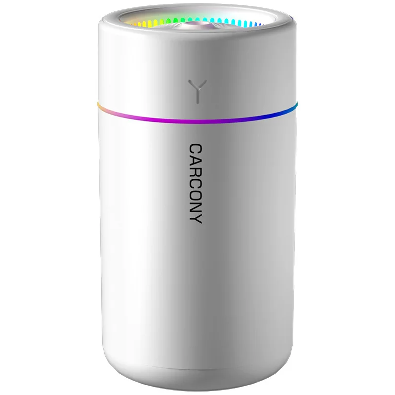 280ML Mini Air Humidifier Large Fog Volume Colorful Light Silent Aroma Diffuser Essential Oils Aromatherapy for Home Car Bedroom