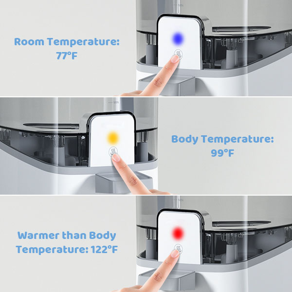 24 uur slimme thermostaat 3 temperatuurmodi Instant Warmer super eenvoudige Instant Warmer