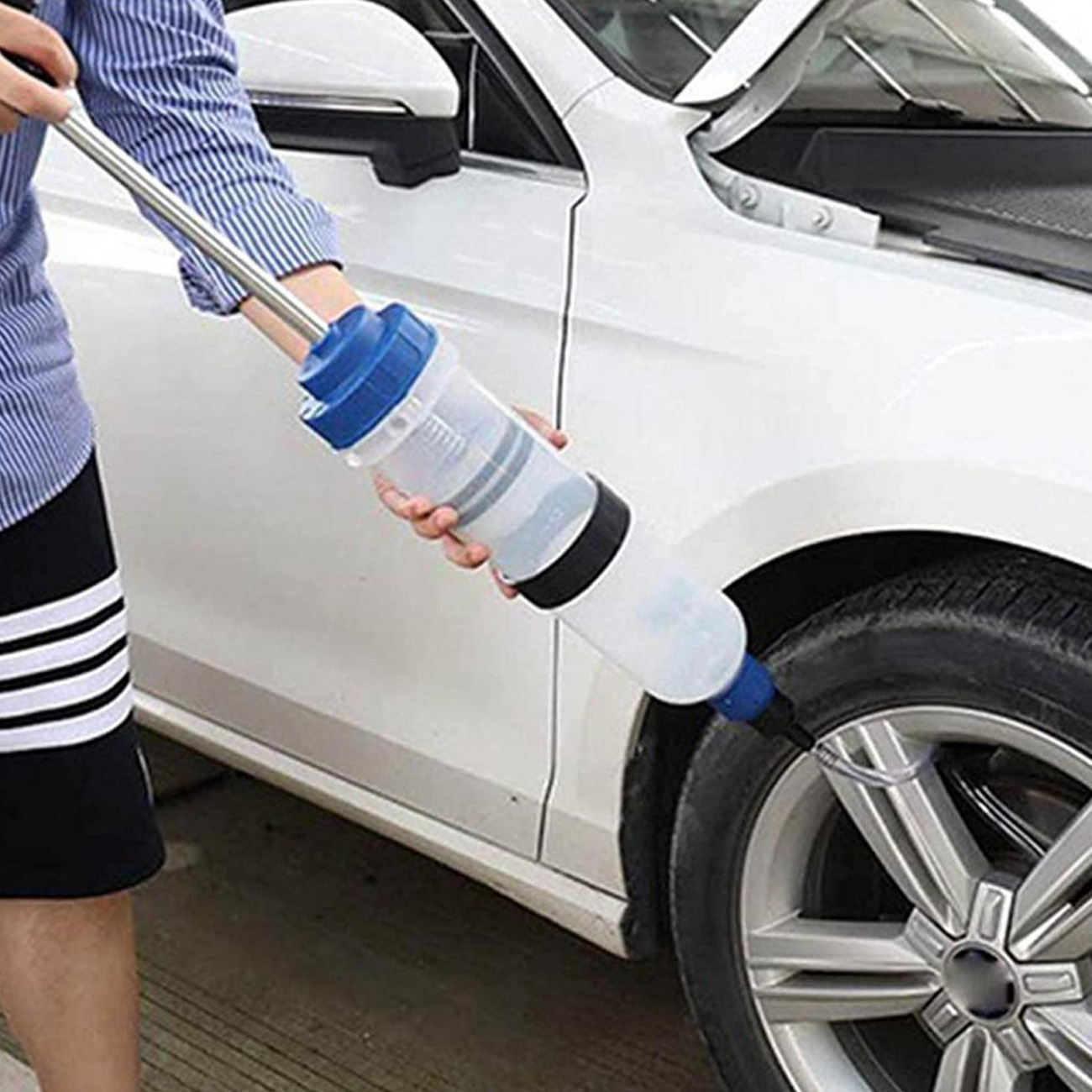 Automotoröl-Flüssigkeitspumpe, effizienter Vakuum, manuelle Inhalation, Spritzenstil, Motor, Cooolant-Transfer, durchscheinend, 500 cc/1500 cc