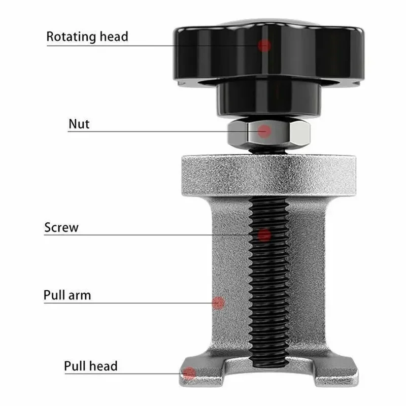 Universal รถกระจกหน้าต่าง Wiper PULLER ปรับกระจก Wiper ARM Removal ซ่อมเครื่องมือกลศาสตร์แก้ว PULLER Kit Part