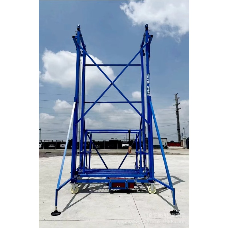 Foldable Electric Scaffolding Lift Platform Mobile Lifter Scaffolding Electric Lifting Scaffolding