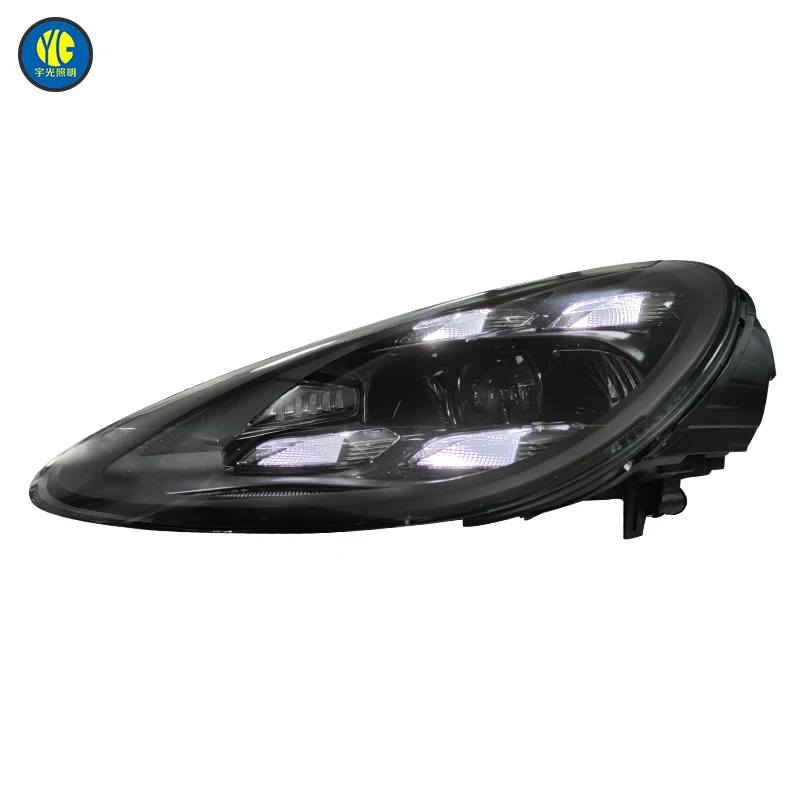 Per Porsche Cayenne 958 958.1 2011 2014 Anno Accessori Auto Faro A LED 958 Aggiornamento a 9y0 2023 Faro Luce di Montaggio DRL