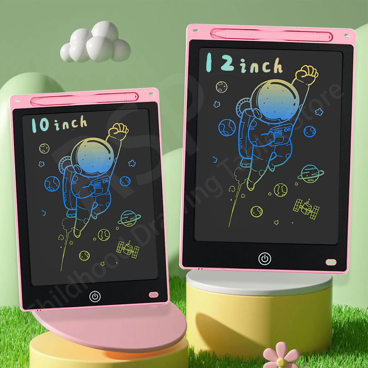16/12/10/8.5/8.2/6.5/4.5 インチ LCD グラフィックタブレット、カラー描画タブレット、3 4 5 6 7 8 年子供の誕生日プレゼント/クリスマス/旅行おもちゃ
