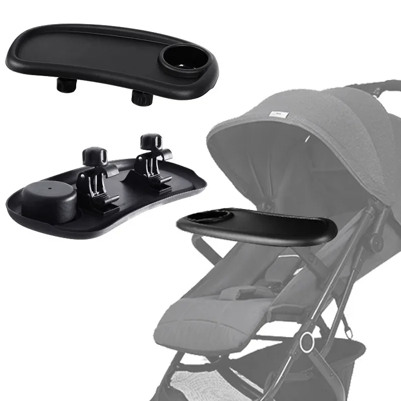 Cochecito de bebé, bandeja de mesa de cena, accesorios, plato reposamanos, suministros para niños pequeños, niñas y niños, portavasos para botella de leche