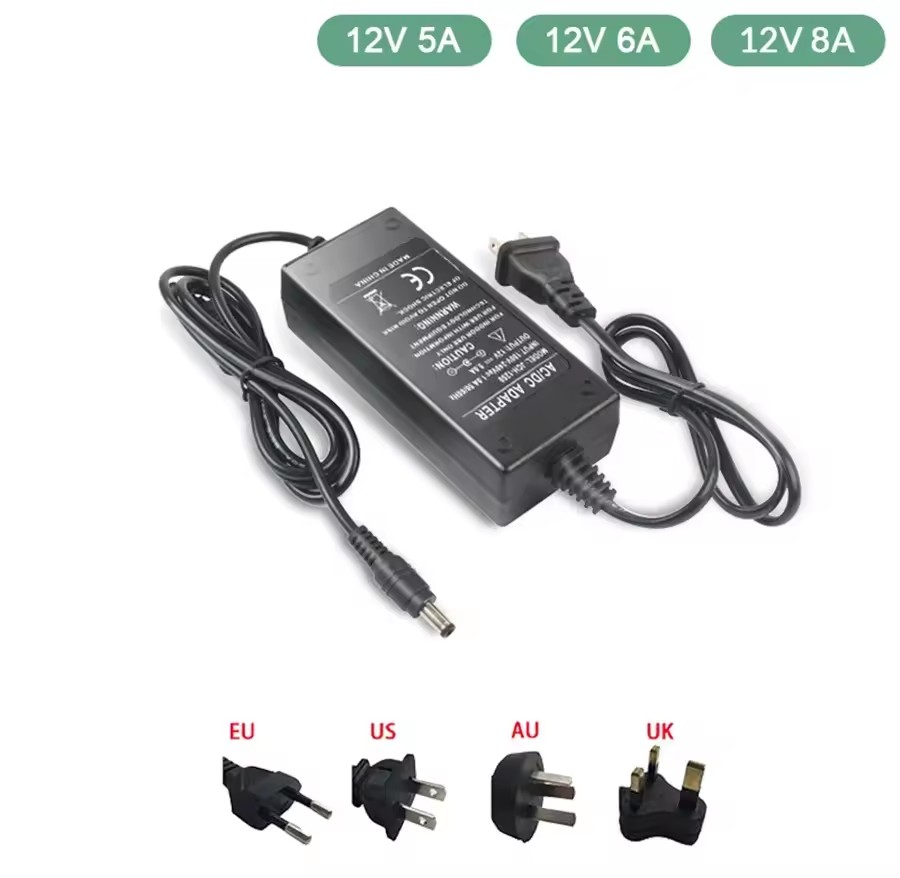 Netzteil Beleuchtung Transformator Ac 110V ~ 220V Zu Dc 12V Led Power Adapter Konverter treiber 1A 3A 4A 5A 6A 8A Für Led Streifen
