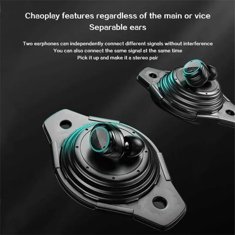 Oryginalne słuchawki bezprzewodowe M25 TWS Słuchawki Bluetooth Sterowanie dotykowe Redukcja szumów Stereo Wodoodporne słuchawki douszne