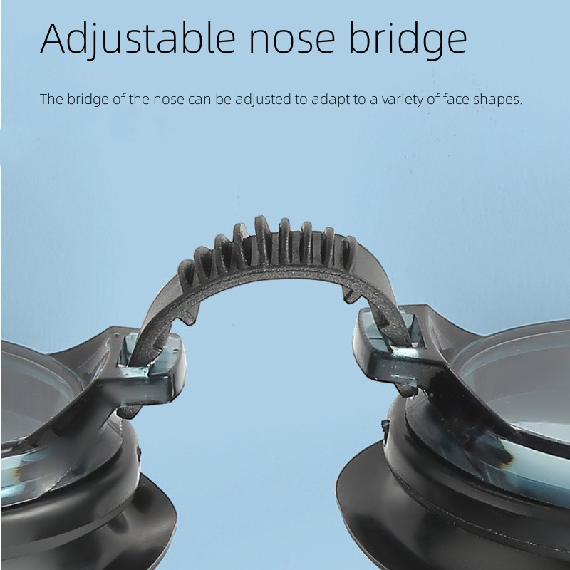 Swimming Goggles For Adults And Children Universal Hd Transparent Goggles Waterproof Flat Diving Glasses