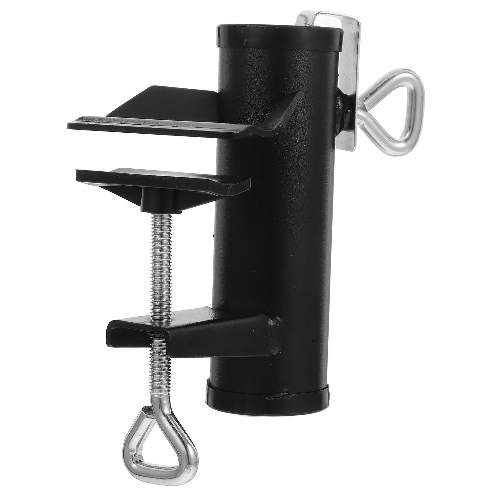 Beach Umbrella Fixing Clip Parasol Support Table Clamps Courtyard Holder Stand Iron Bracket