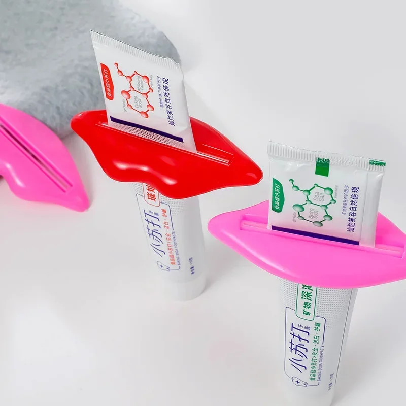 Multifunction Manual Toothpaste Dispenser Cream Tube Squeezer Bathroom Squeeze Paste Extruding Clip Squeezing Clamp Tools