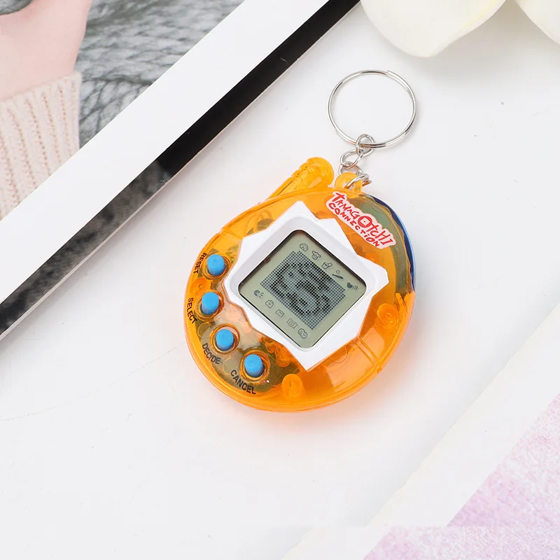 Tamagotchi สัตว์เลี้ยงอิเล็กทรอนิกส์ของเล่น90S Nostalgic 49สัตว์เลี้ยงในหนึ่งเสมือน Cyber Pet Toy Handheld Mini คอนโซลเกมตลกของเล่น