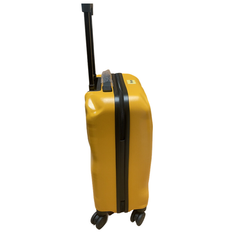Crash Luggage Италия Дизайн Сломанная молния Чемодан для кабины TSA Lock Spinner Ручная кладь