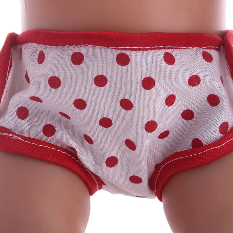 Quần Áo Búp Bê Quần Lót Thế Hệ Chúng Ta Cho 18 Inch Búp Bê Mỹ & Sinh Bé Quần Áo Búp Bê 43 Cm, bộ Quần Áo Giáng Sinh Búp Bê Tã