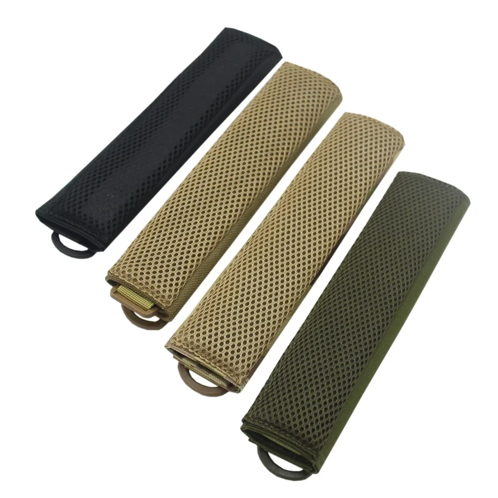 Clearance_Tactical Modular funda para auriculares Molle diadema auricular micrófono funda protectora caza orejera soporte para auriculares Stra