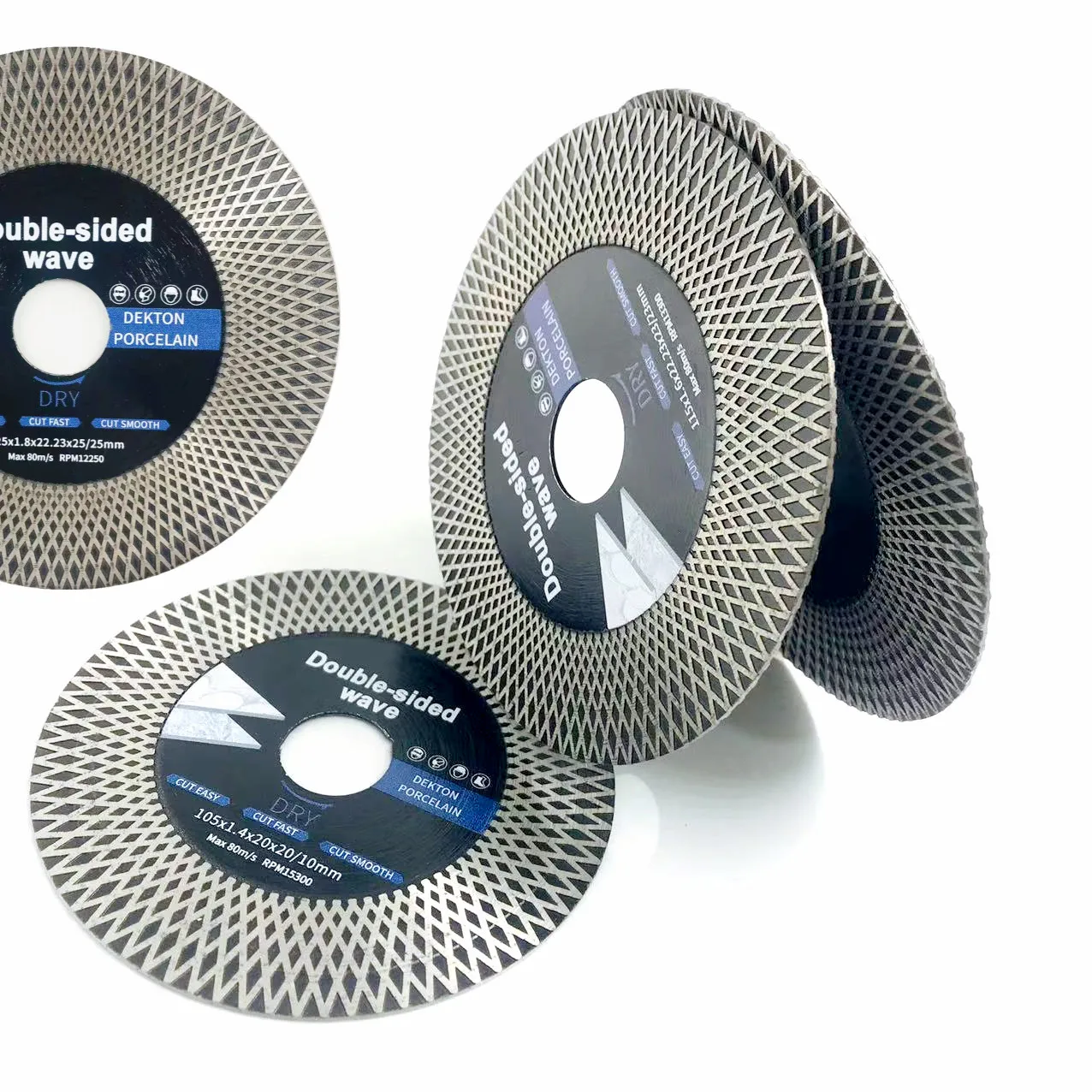 105mm-115mm-125mm Super Tile Blade Turbo Porcelain Diamond Disc Cutting And Grinding for Ceramic Porcelain Tile Granite Marbe ﻿
