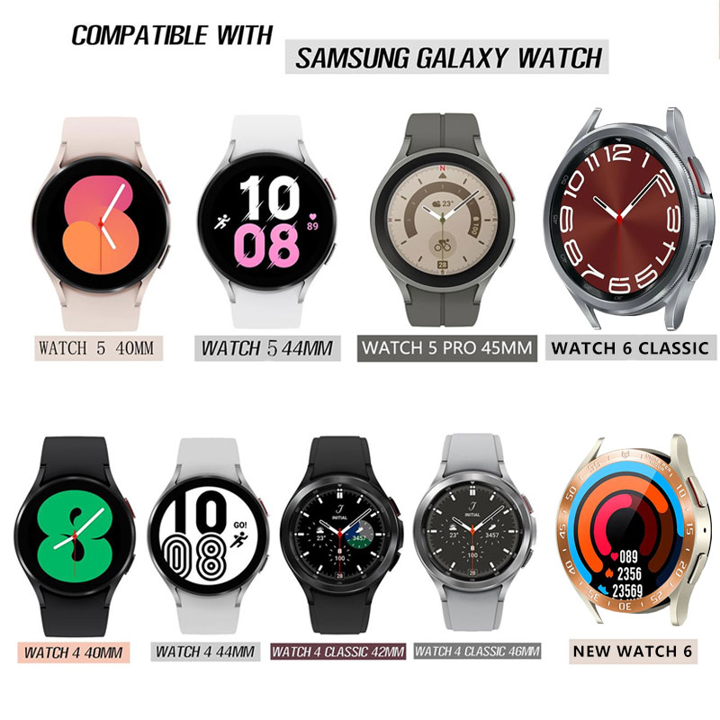 Correa de silicona para Samsung Watch 4, 5, 6, 44mm, 40mm, clásico, 47mm, 43mm, 42 y 46mm, pulsera deportiva oficial Galaxy Watch 5 Pro, banda de 45mm
