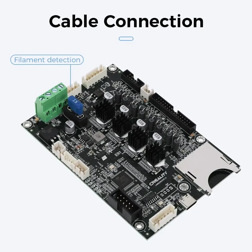 Creality Ender-3 v3 ke/se sensor detector de esgotamento de filamento kit mecanismo inteligente automático para impressora 3d 3v3 ke/se peças