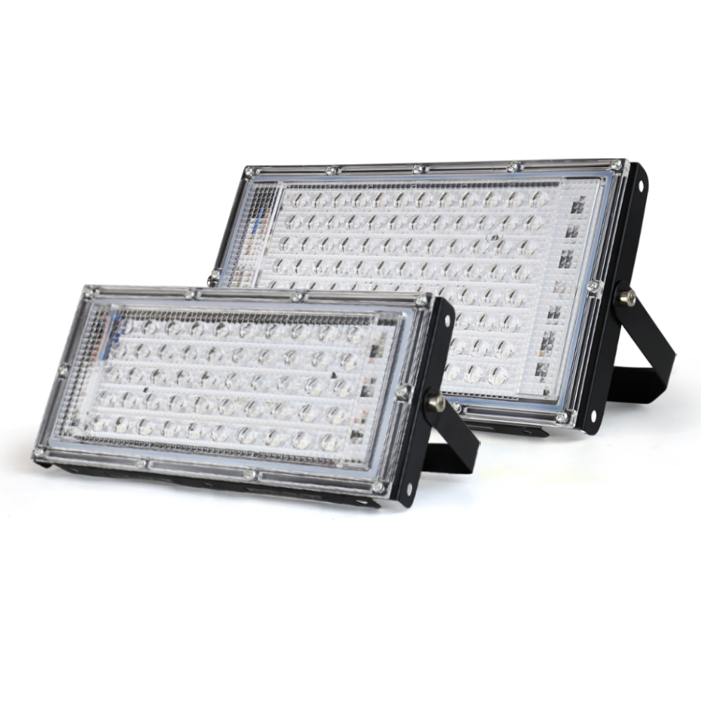 LED UV Floodlight 395nm 400nm 50W 100W 150W LED Stage Blacklight 220V Waterproof Ultraviolet Fluorescent Party Stage Backlight