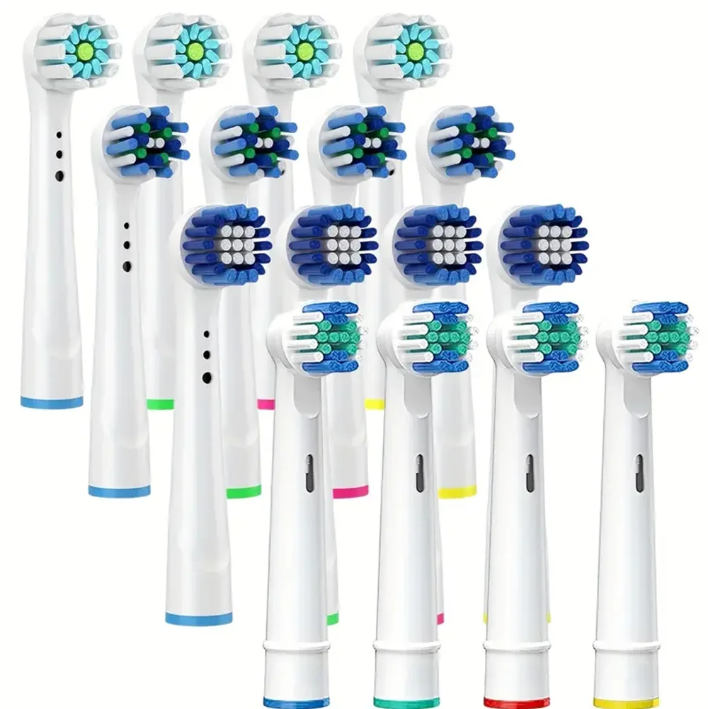 16/20 шт. насадки для насадки для электрической зубной щетки Oral B, сменная насадка для насадки, чувствительная нить Cross Action (не для iO)