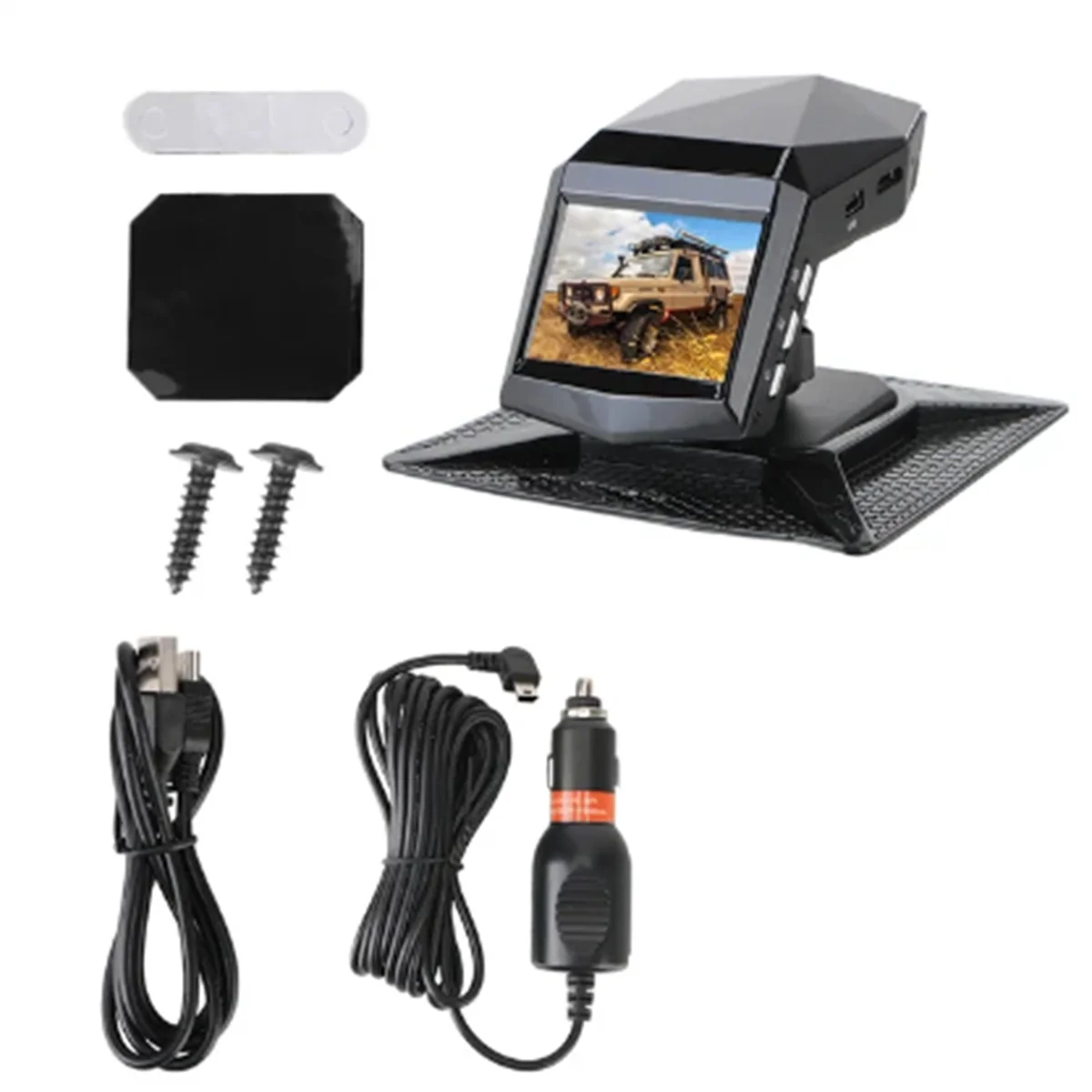 Neue Auto Dash Video Recorder Rückansicht Monitor DashCam 2 Zoll Bildschirm 1080P Weitwinkel (A)