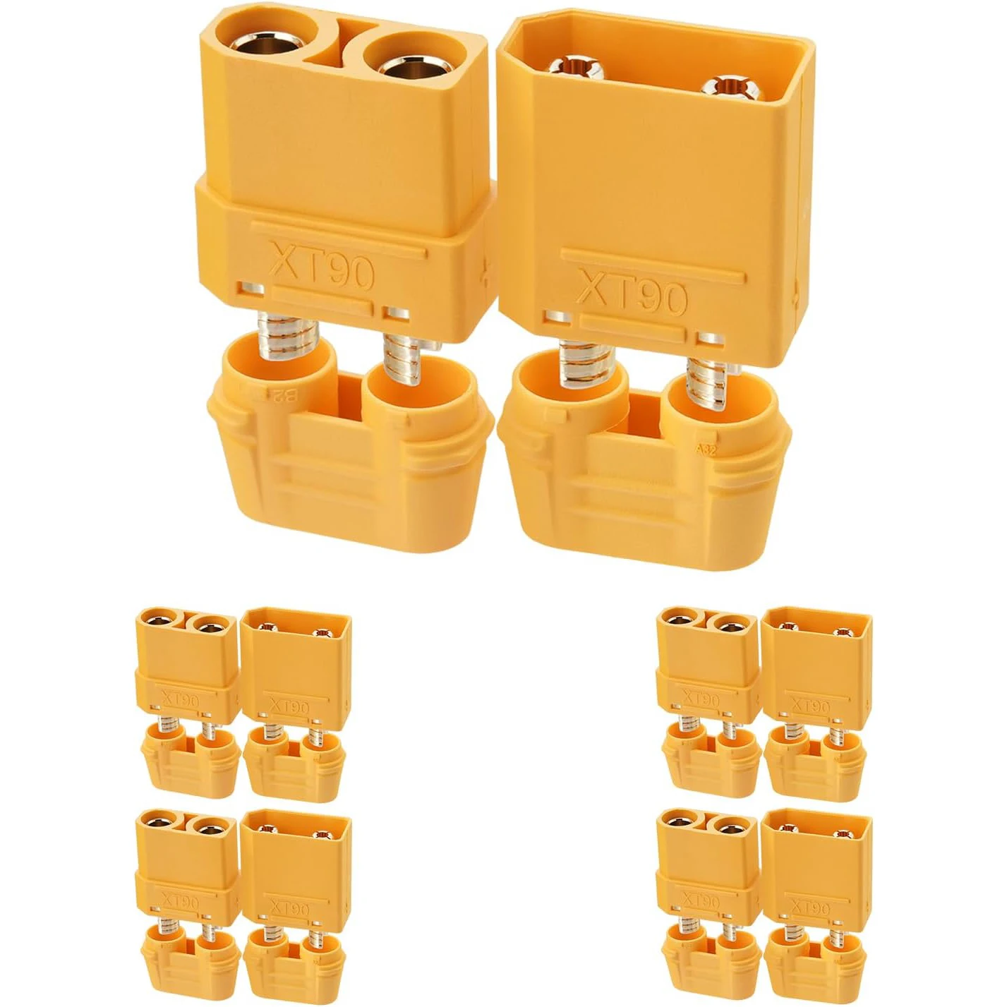 10PCS/5PAIRS XT90 XT-90 XT60 XT-60 XT30 XT-30  XT60H T Plug Male Female Bullet Connectors Plugs For RC Lipo Battery Quadcopter
