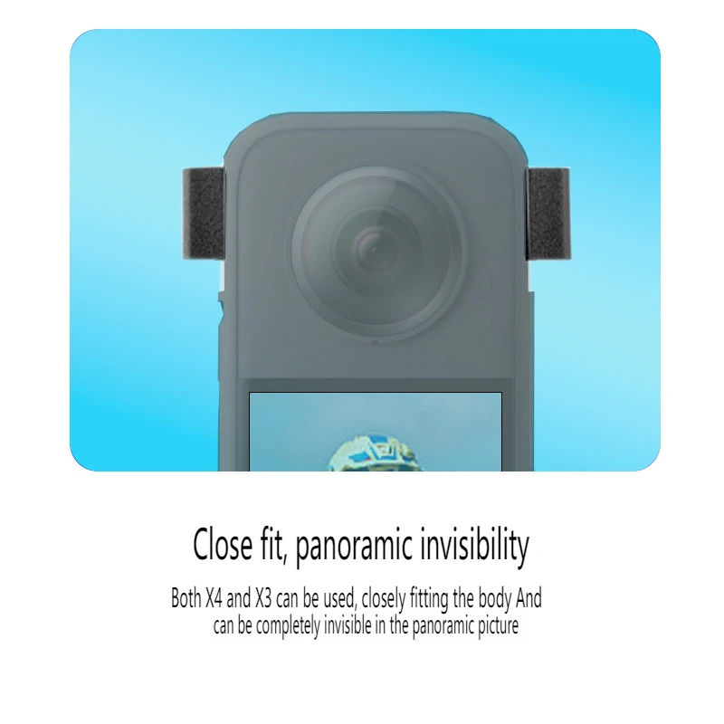 6Pcs Mic Windscreen For Insta360 X4 X5 Noise Reduction Sponge Muffler Windshield For Insta 360 X3 X2 Camera Accessories