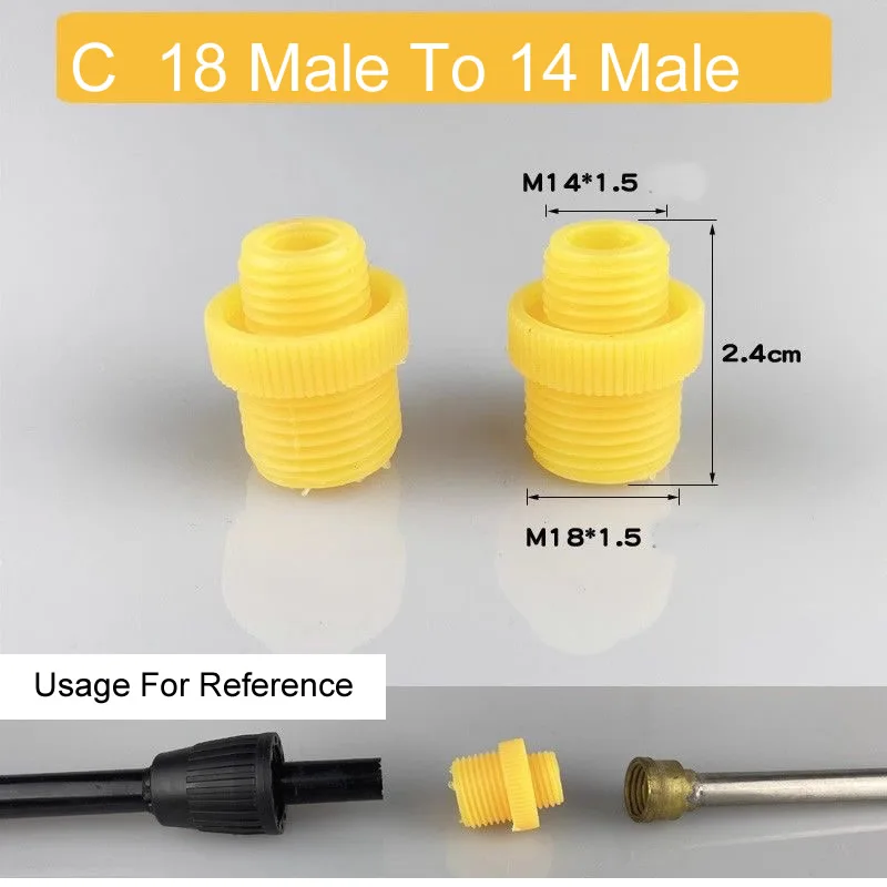 Multi Style Spraying Rod Handle Conversion Connector For Agricultural Electric Sprayer Garden Spraying Watering Can Accessories