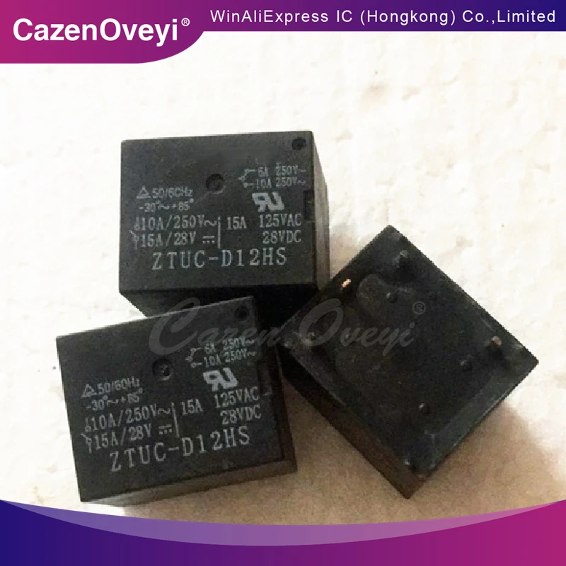 1 pieza de relé ZTUC-D12HS de 12V