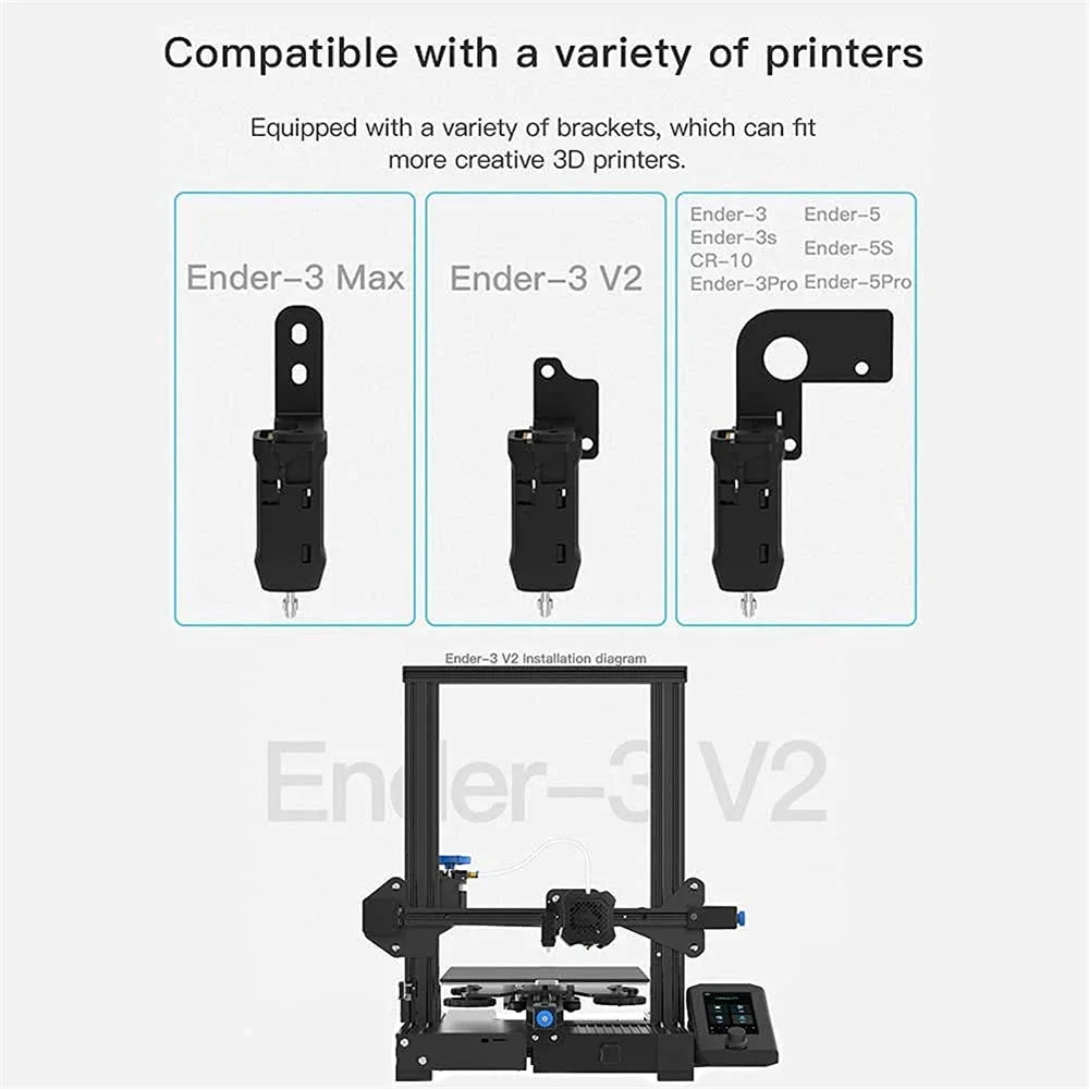 Creality cr sensor de toque peças impressora 3d para Ender-3/Ender-3 v2/Ender-3 pro/ender 5/cr 10 32bit kit nivelamento automático placa suporte