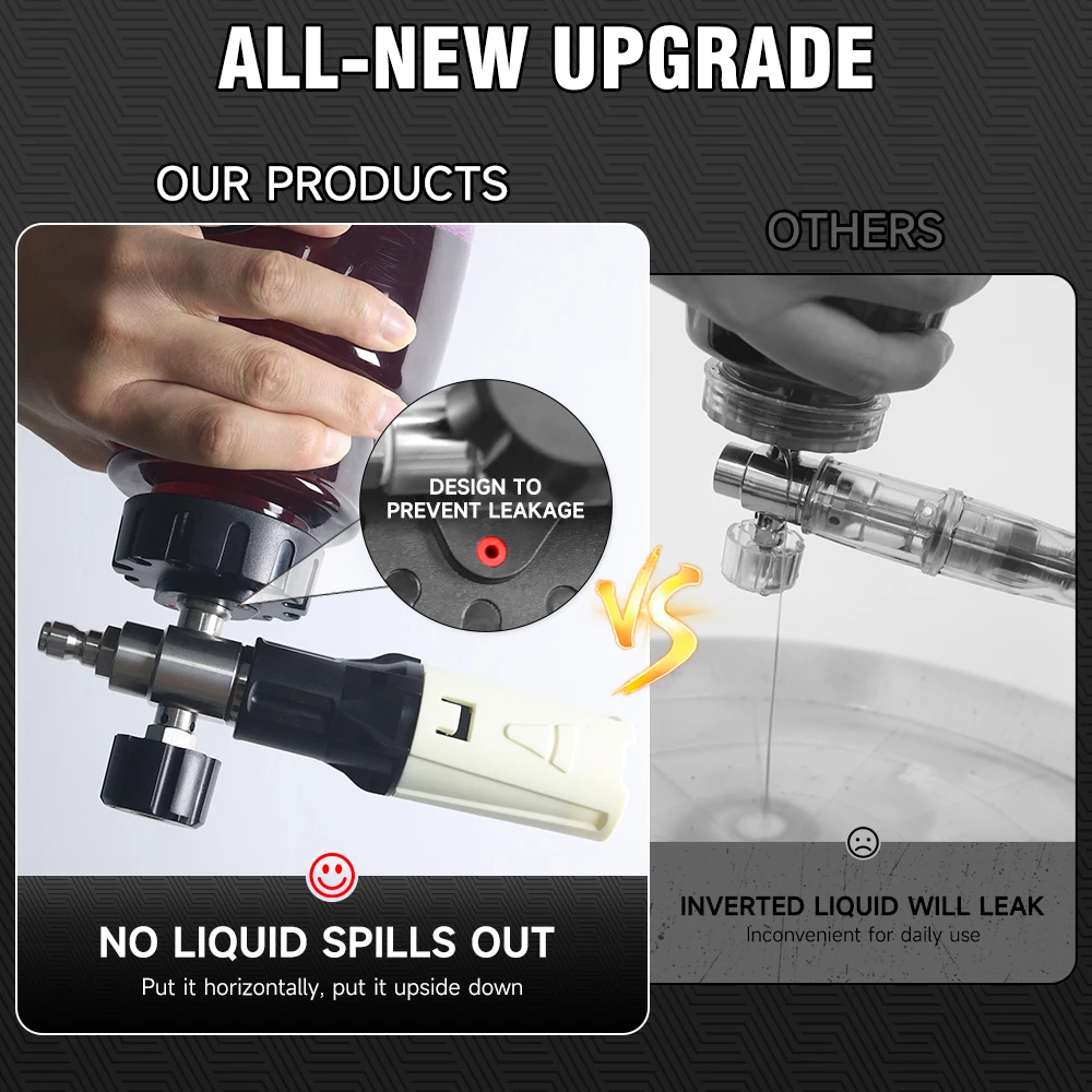Car wash machine foam cannon soap generator accessories Karcher Nilfisk Parkside Lavor high pressure water gun snow foam spear