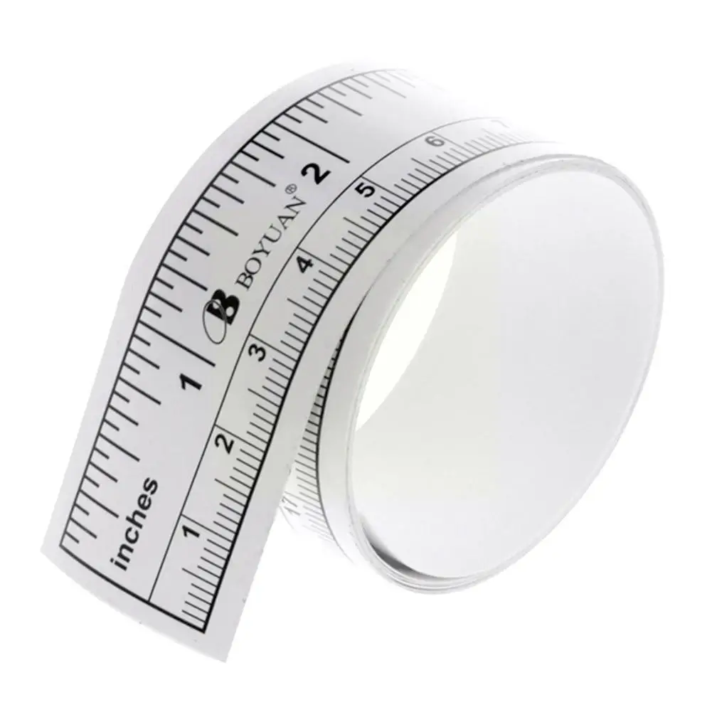 Righello in vinile con nastro di misurazione metrico autoadesivo da 90 cm per adesivo per macchina da cucire W9Y6 U6C8