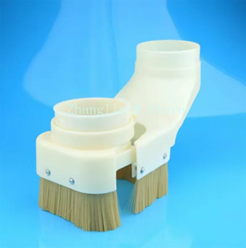CNC แกนฝุ่นรองเท้า 70/75/80/85/90/100 มม.ฝุ่น BOOT CLEANER สําหรับแกนมอเตอร์ Router เครื่องฝาครอบวัสดุไนลอน