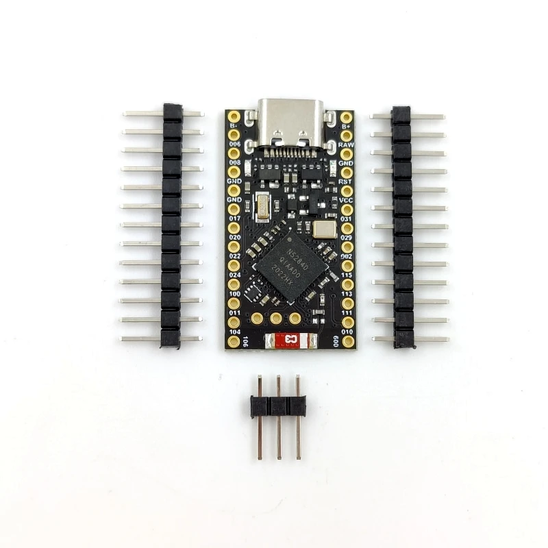 NRF52840 Development Board Supermini Compatible With Nice!Nano V2.0 Bluetooth Charging Management