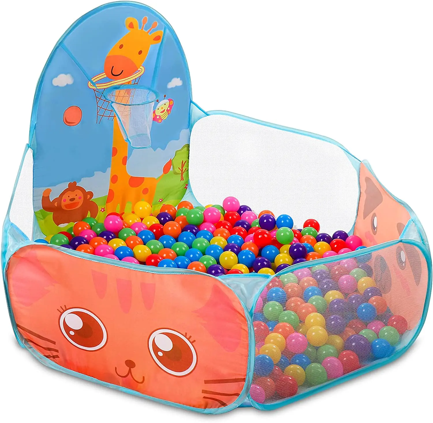 เด็กลูกสระว่ายน้ําเต็นท์แบบพกพา Ball PIT เล่นเต็นท์ตะกร้ากลางแจ้งกีฬาในร่มของเล่นเพื่อการศึกษาวันหยุดของขวัญ