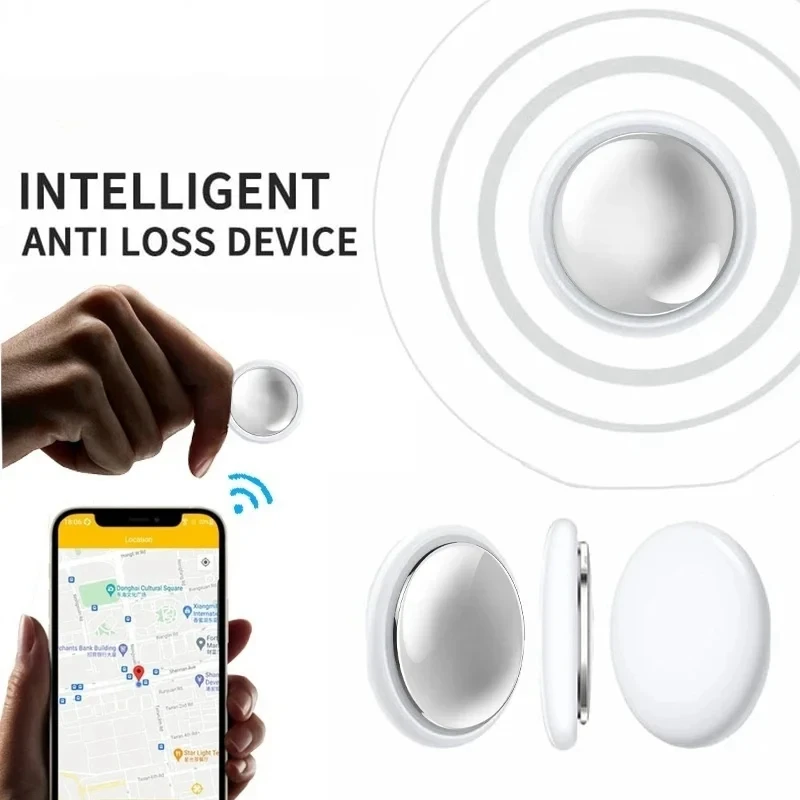 Мини-система GPS-трекера для приложения FindMy Airtag, умный Bluetooth-локатор, сумка для поиска детей, ошейник для домашних животных с трекером