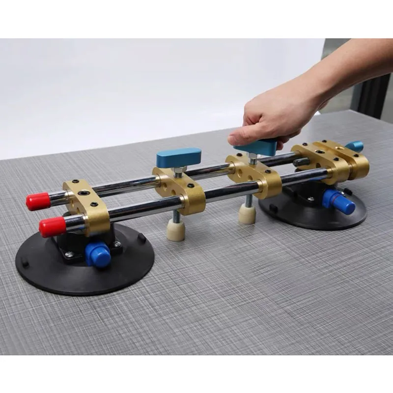 150MM Manual Seamless Stone Seam Setter Batu Marmer Seamless Splicing Vakum Suction Cup Tile Installation Leveling Splicer Baru