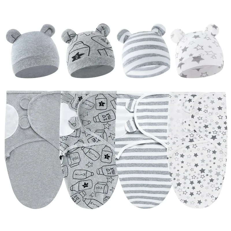 Baby Swaddle Wrap Soft Cocoon ผ้าห่มเด็กทารกแรกเกิด Swaddle Wrap ผ้าฝ้ายอุ่นผ้าปูที่นอนเด็กผ้าห่ม